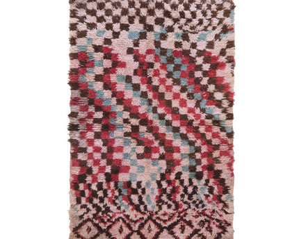 Zuiver wollen Marokkaans Berberkleed 110 x 176 cm