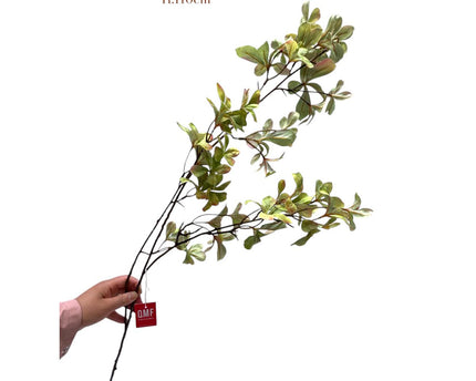 Tropaeolum speciosum Light Yellow | Zijden kunstbloem | Lengte 110 1pcs