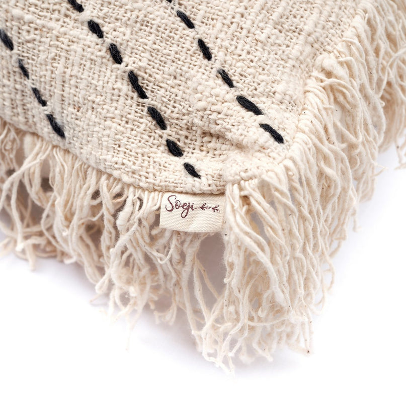 Kussensloop 40x40/50x50 cm | Decoratief Kussen | Bankkussen FLORES Gemaakt van Katoen