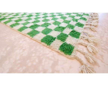 Zuiver wollen Marokkaans Berber-tapijt 161 x 241 cm