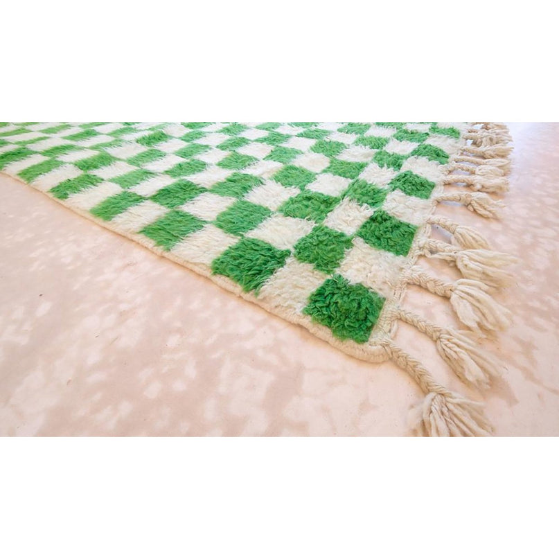 Zuiver wollen Marokkaans Berber-tapijt 161 x 241 cm