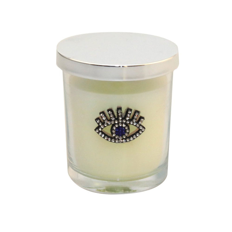 Zilveren kaars patchouli parfumoog
