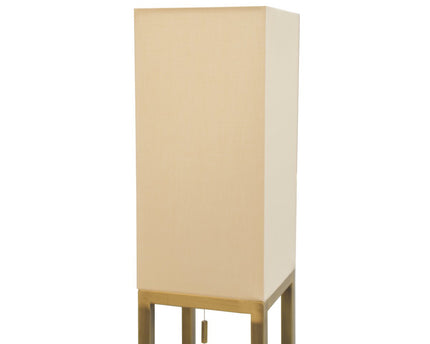 Standing Lamp H: 150 cm Beige "Alfa"