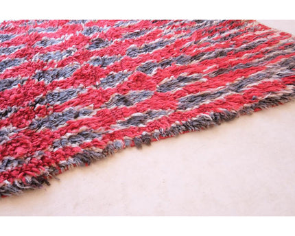 Zuiver wollen Marokkaans Berberkleed 86 x 241 cm