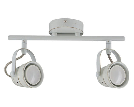 2 -Ser LED -plafondspot "Shabspo" 2x Gu10, Max.