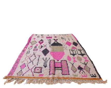 Zuiver wollen Marokkaans Berber-tapijt 179 x 274 cm