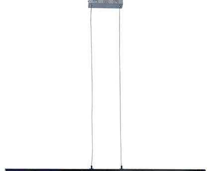 LED hanglamp "balk" gemaakt van metaal en plastic in stalen blank, met geïntegreerde LED