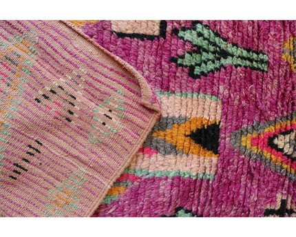 Zuiver wollen Marokkaans Berber halkleed 73 x 344 cm