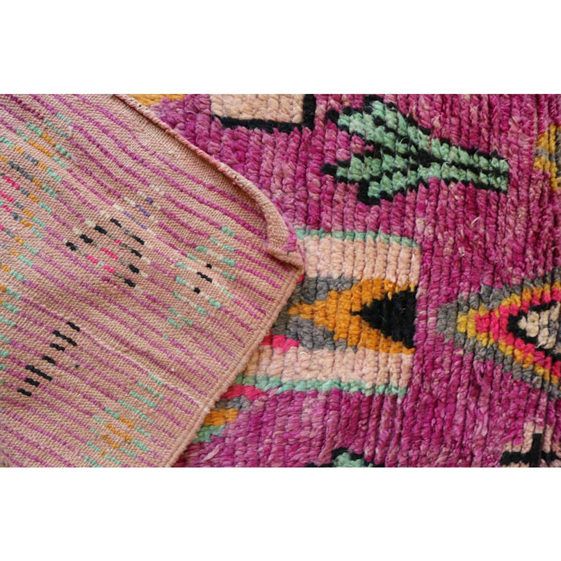 Zuiver wollen Marokkaans Berber halkleed 73 x 344 cm