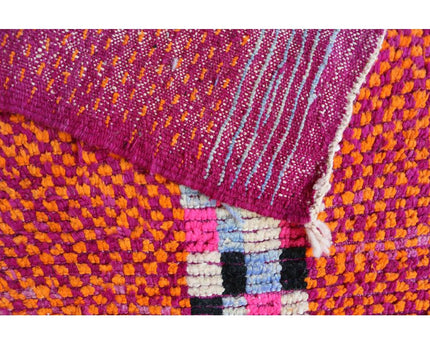 Zuiver wollen Marokkaans Berber halkleed 75 x 768 cm