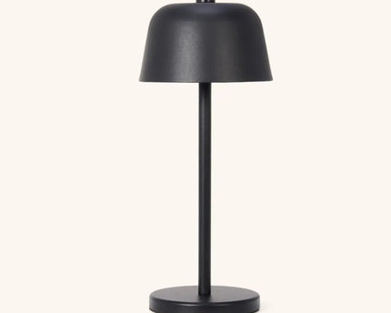 Anton Zwarte Oplaadbare Tafellamp | Stijlvolle en draadloze verlichting