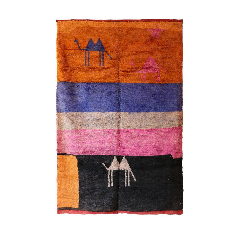Kleurrijk Boujaad Berberkleed 200 x 304 cm