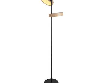 LED -vloerlamp "Tessa" amandel