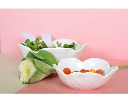 Witte holle plaat in melamine 17,5x17,5x5cm