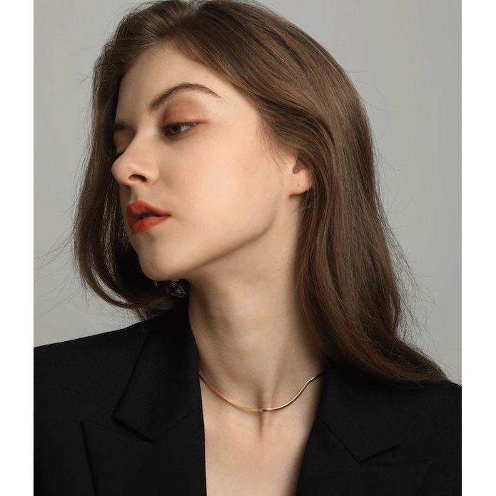 Unisex visgraatketting - 4,2 mm breed