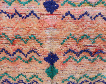 Zuiver wollen Marokkaans Berber-tapijt 115 x 239 cm