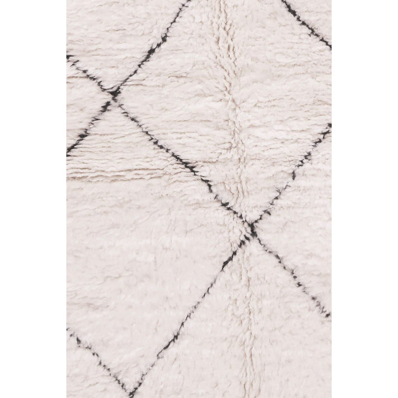 Zuiver wollen Marokkaans Berberkleed 124 x 210 cm