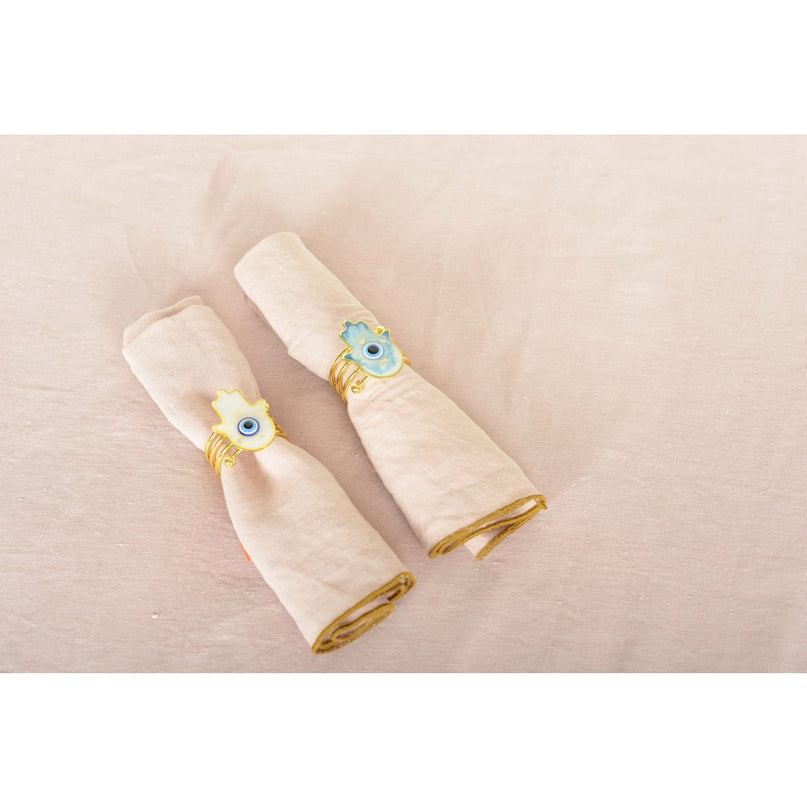 Set van 4 rondes handmobielen fatma