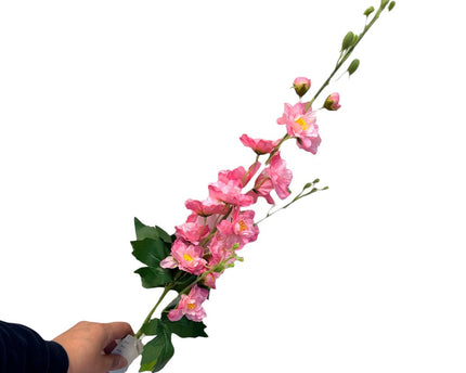 Grote 3-takkige delphinium | Zijden kunstbloem | Lengte 70cm  1pcs
