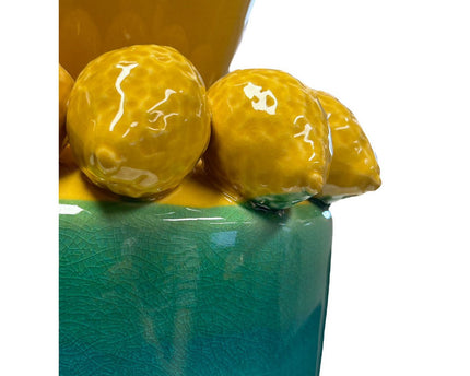 Zijden Bloemen met  Lemon Juice Vase H：37cm