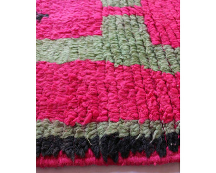 Zuiver wollen Marokkaans Berber halkleed 71 x 355 cm