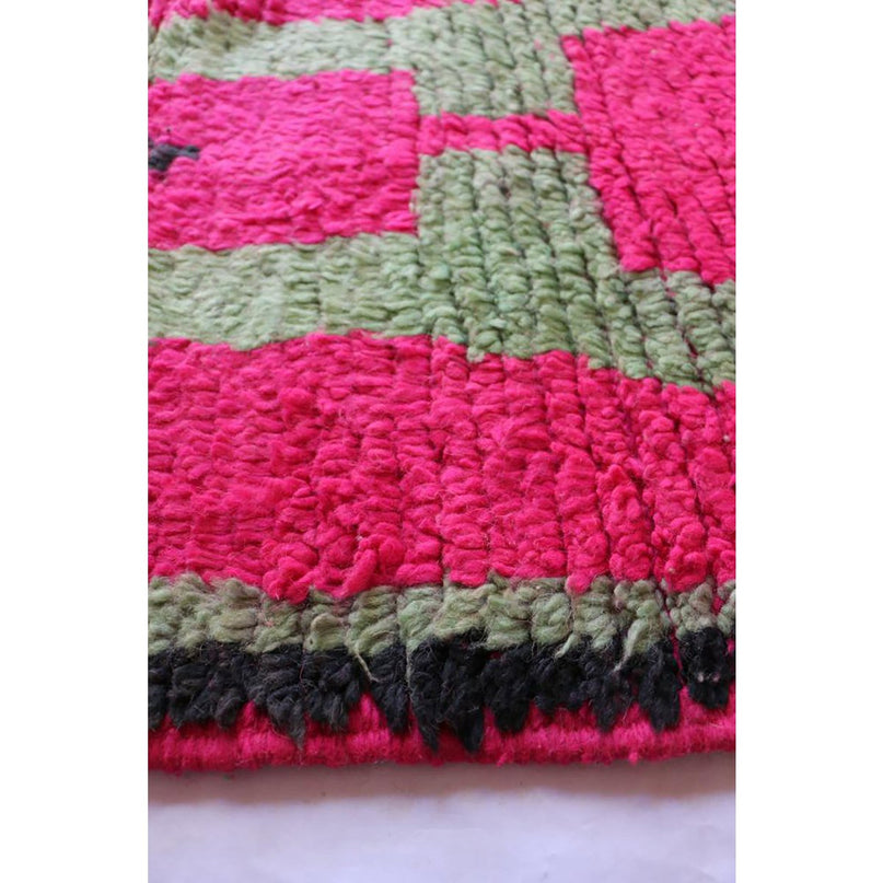 Zuiver wollen Marokkaans Berber halkleed 71 x 355 cm