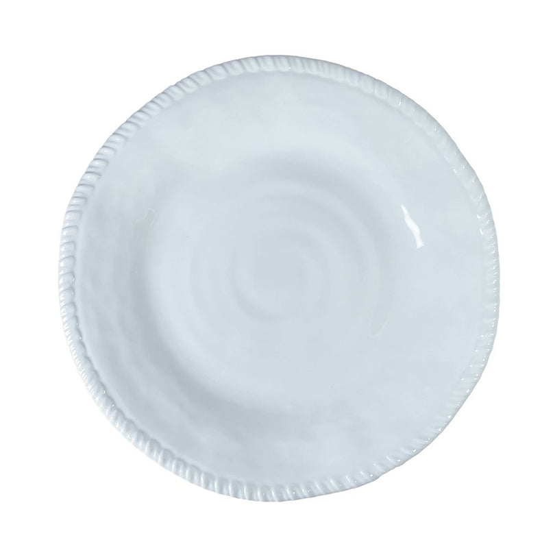 Platte plaat in wit melamine touw 28x28x2.5 cm