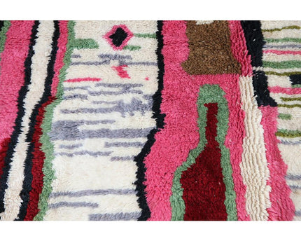Zuiver wollen Marokkaans Berber-tapijt 203 x 292 cm