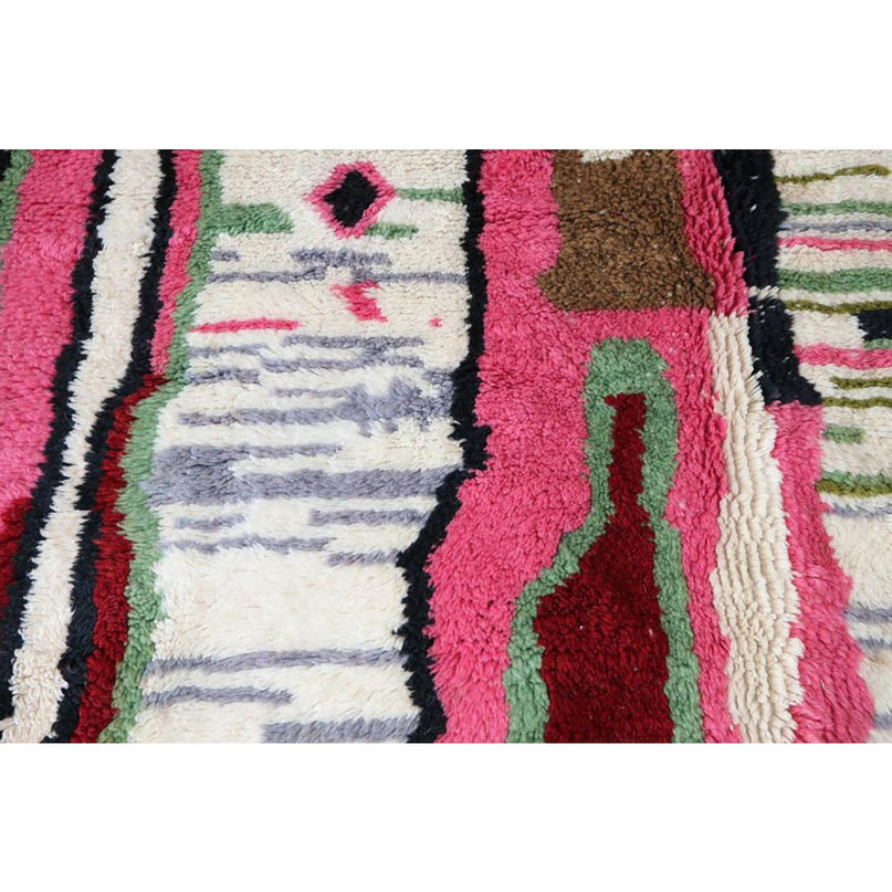 Zuiver wollen Marokkaans Berber-tapijt 203 x 292 cm