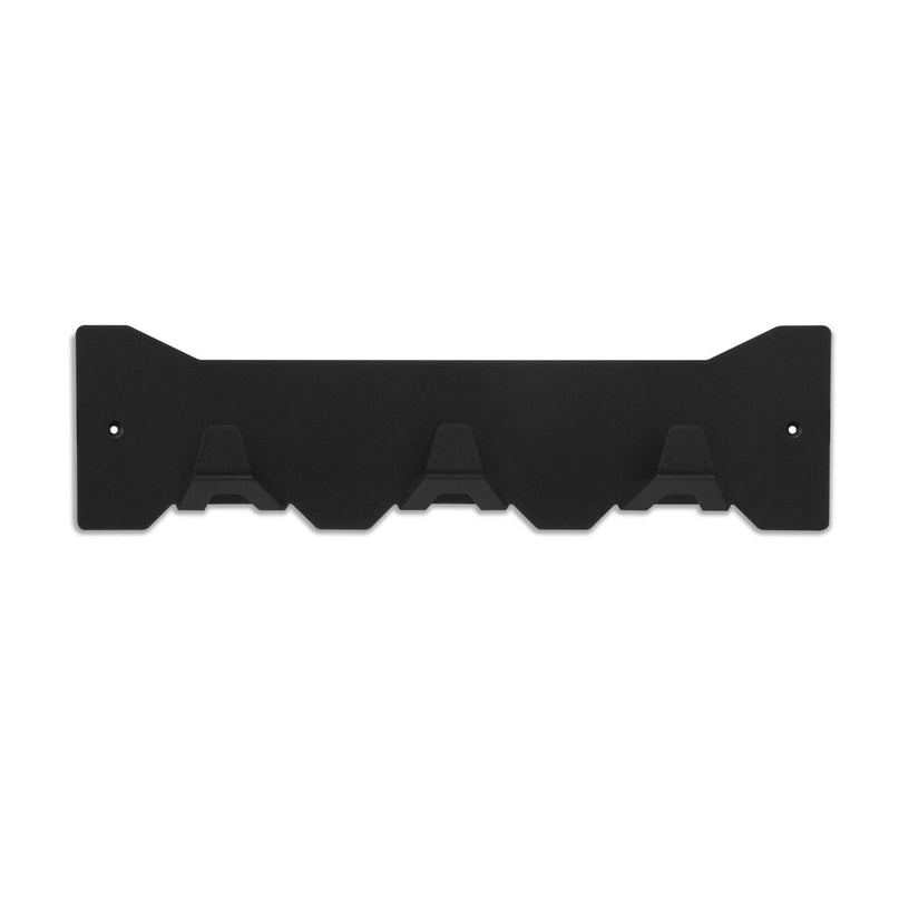 Gorillz Triangle Three Industriële Wandkapstok 3 Kapstokhaken- Zwart