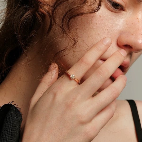 Uniek ontwerp twinkled star ringen