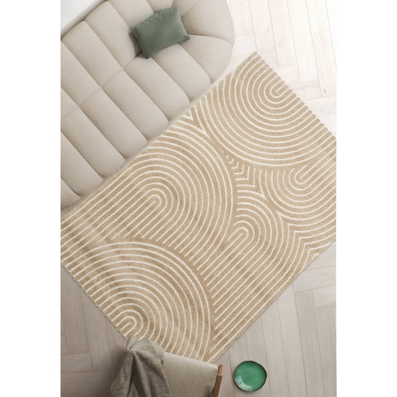 Tapijt met zacht en comfortabel groove relief effect