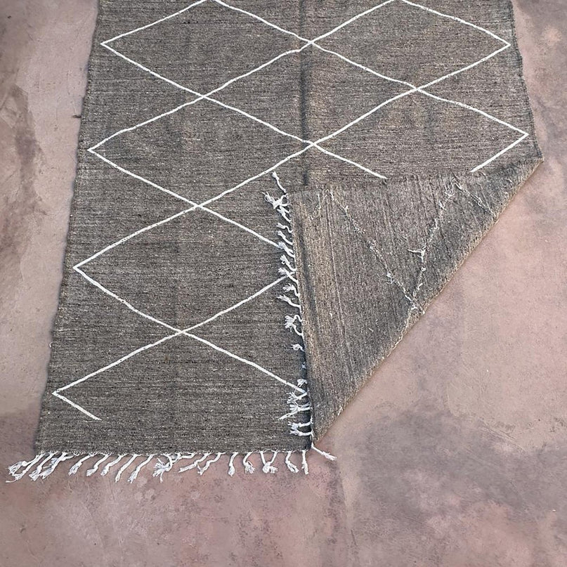 Zuiver wollen Marokkaans kelimkleed 180 x 292 cm
