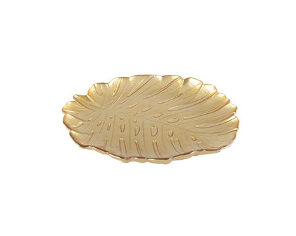 Golden Leaf Glass Cup Small Model 19x21x2cm