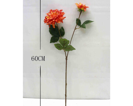 kunstbloem Dahlia（hand touch） 60 cm