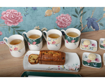 Mokken Floral - Lot de 4