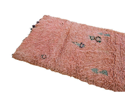 Zuiver wollen Marokkaans Berber-tapijt 104 x 310 cm