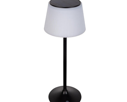 LED -licht "Emmi" voor buiten en binnen, tafellamp gemaakt van metaal en plastic, met stevig gebouwd -in LED's, LED -tafellamp voor balkon, terras, tuin, woonkamer, wintertuin, ca.