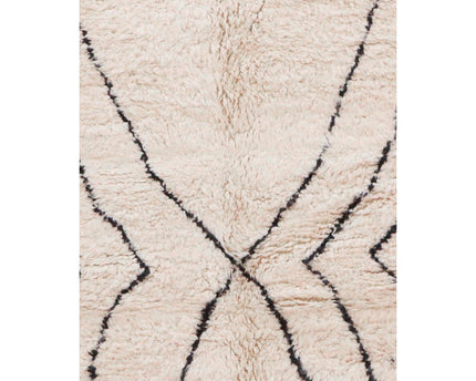 Zuiver wollen Marokkaans Berber-tapijt 157 x 247 cm
