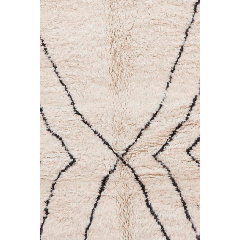 Zuiver wollen Marokkaans Berber-tapijt 157 x 247 cm