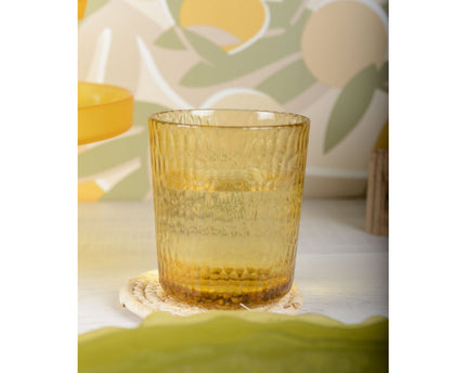 Rond glas in touw - veel van 4