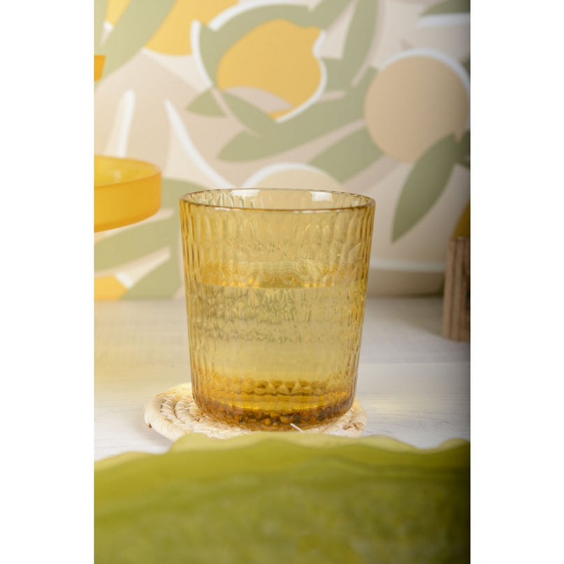 Rond glas in touw - veel van 4