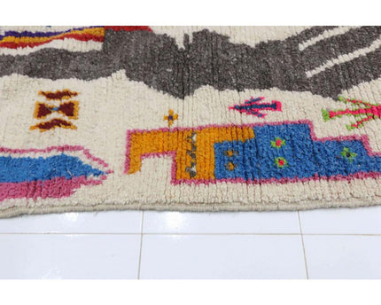 Handgemaakt eigentijds Berber-tapijt 140 x 240 cm