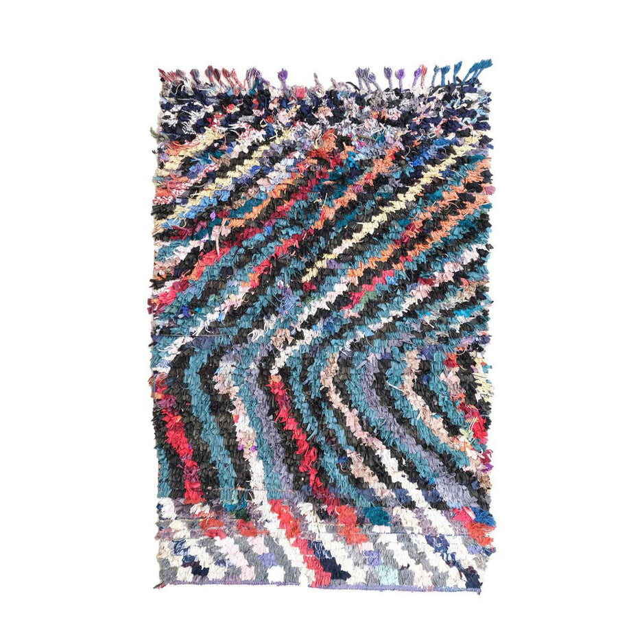 Zuiver wollen Marokkaans Berber-tapijt 158 x 234 cm