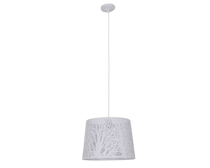 Hanglamp "White Wood" met takdecor