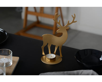 Gold Metal Cerf Arboir