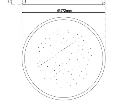 LED -plafondlicht "Meteor"