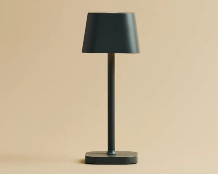 Ava Stone Gray - Oplaadbare tafellamp | Stijlvol, draadloos lamp en dimbaar