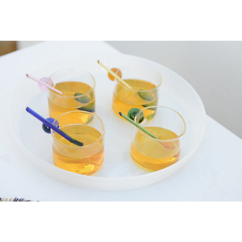 Veelkleurige theelepels - set van 6