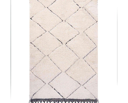Zuiver wollen Marokkaans Berber-tapijt 148 x 248 cm